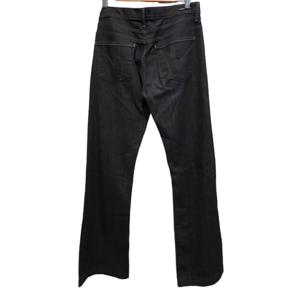 EUC CitIzens of Humanity Hutton Size 31 Medium Rise Wide Leg Dark Wash - Picture 4 of 16